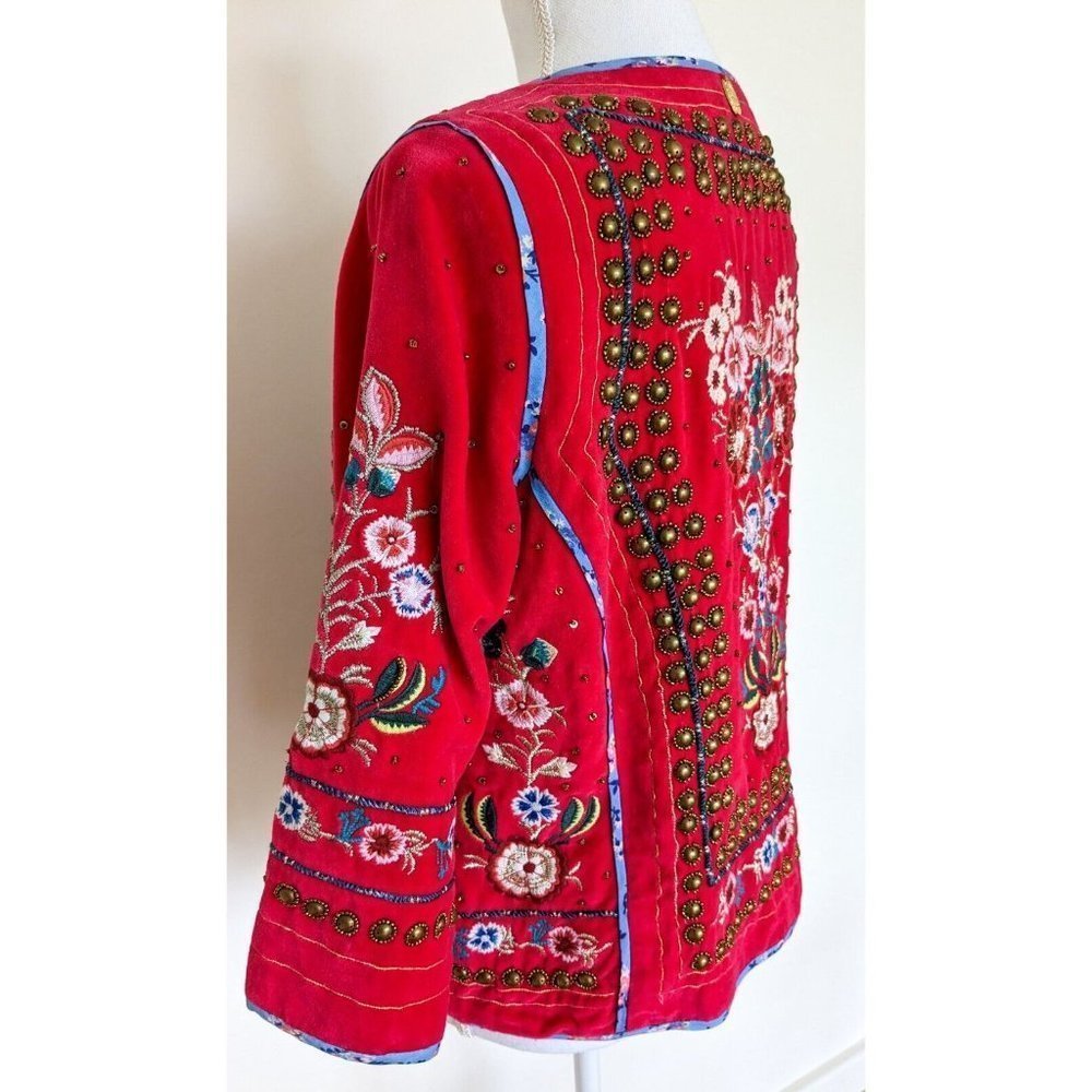 BNWT Ruby Yaya Red Velvet Senorita Jacket Size XS Suit 6-8 - Picture 5 of 10